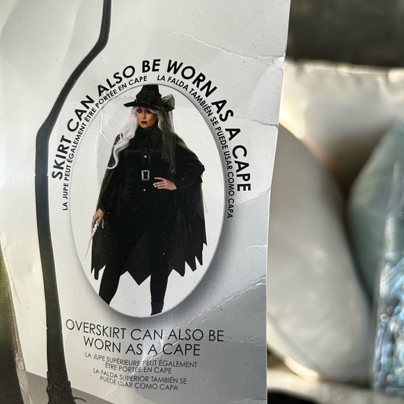 Gothic Witch Costume. Plus Size 1X worn once. Need a hat. - Picture 3 of 14